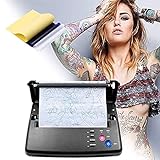 SEAAN Máquina de transferencia de tatuajes Impresora de plantillas de tatuajes Máquina...