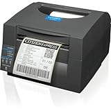 Citizen CL-S521 - Impresora de Etiquetas (Térmica Directa, 203 dpi, 150 mm/seg, Ethernet, Paralelo,...